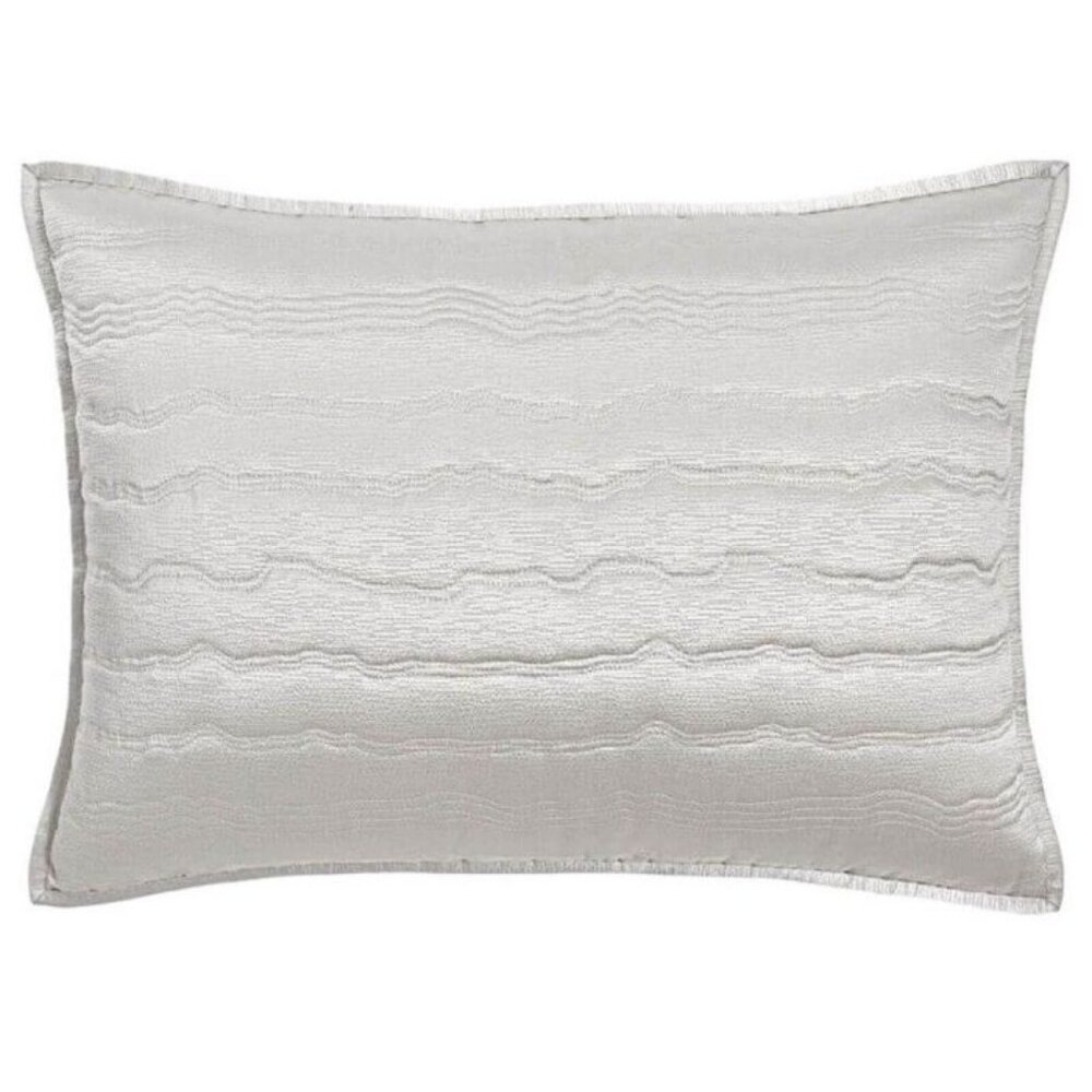 Hotel Collection Skyline Quilted King Sham Silver